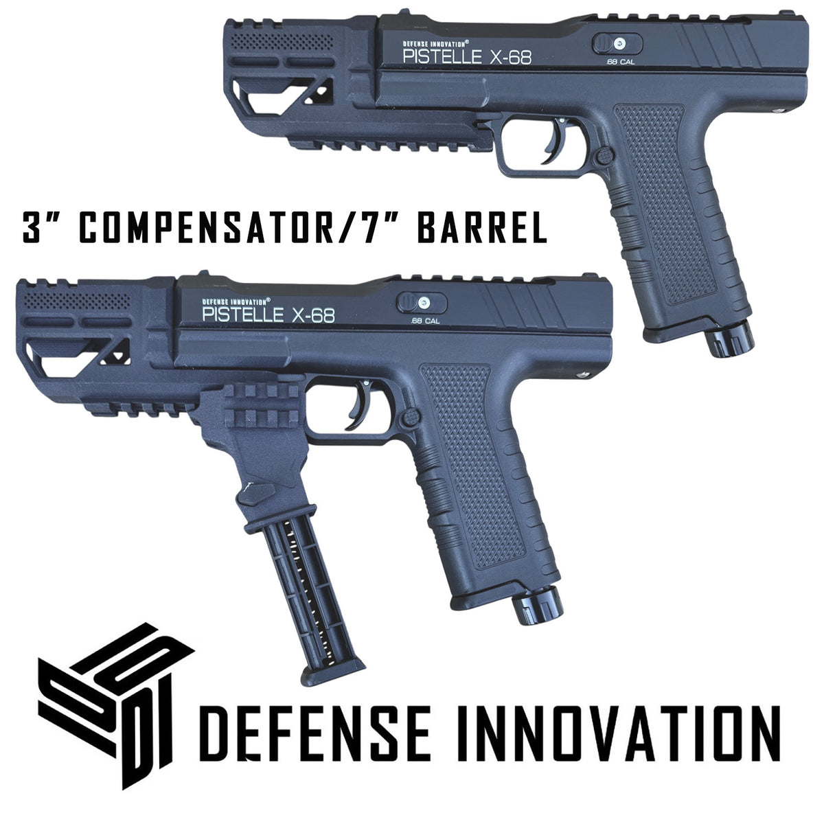 Compensator and Barrel Kit Pistelle X-68 50+ Joules (Optional 2