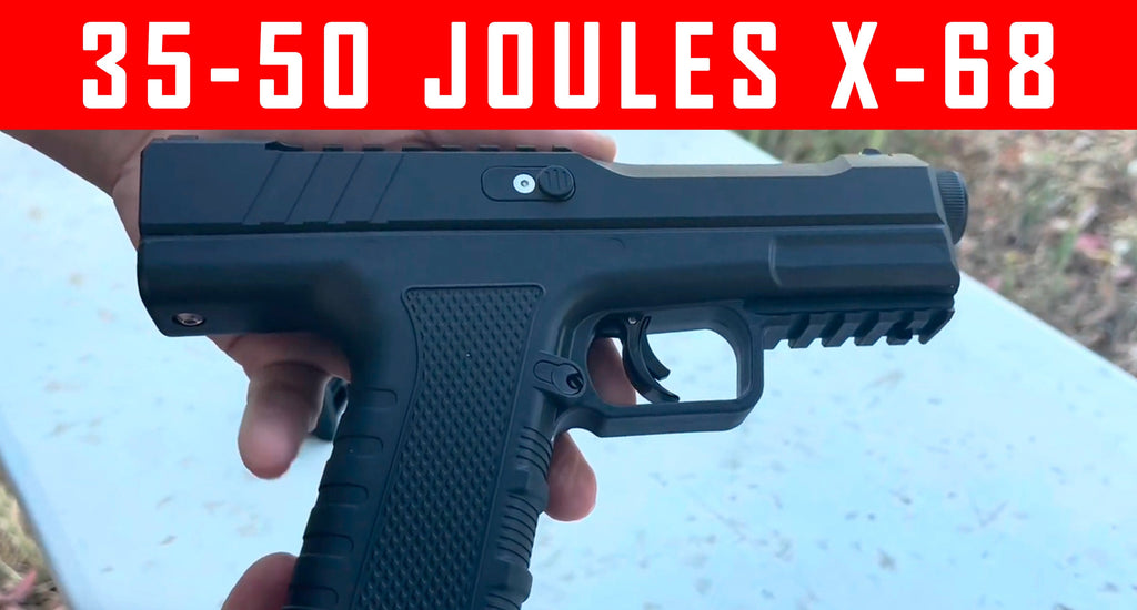 VIDEO: Pistelle X-68: The Most Powerful Defense Pistol 35 - 50 Joules (You Can Get Out of the Box)