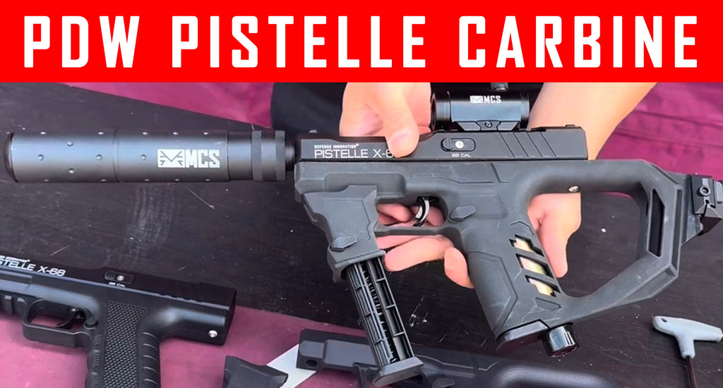 VIDEO: PDW Cabine Pistelle X-68 Personal Defense Weapon And Carbine Body Kit Installation