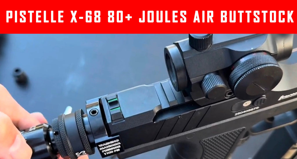 VIDEO: Pistelle X-68 80+ Joules With Emergency Defense Integrated  On/Off Slide Valve