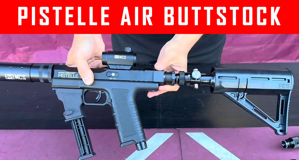 HDB 68 CO2 Air Tank Steel Buttstock Adapter - Paintball Gun Accessory With ASA To Chamber Connection
