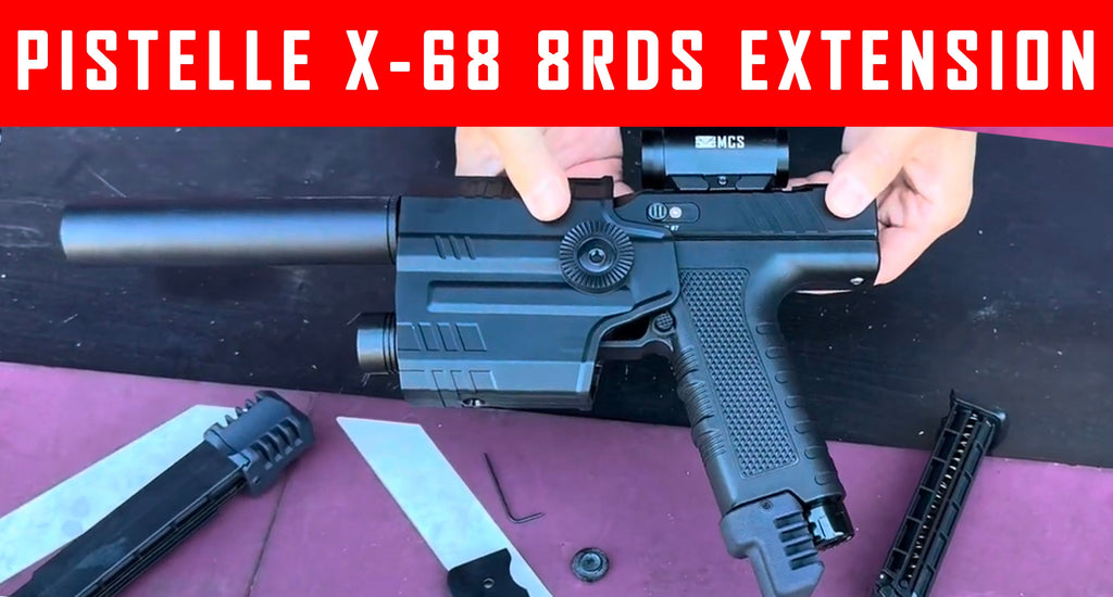 VIDEO: Pistelle X-68 8 Rounds Magazine Extension