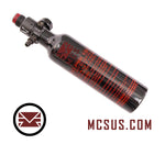 MCS 13ci Air Tank With Ninja Paintball Ultralight 3000psi Regulator (1100psi output) Compressed Air Tank (Shipping 03-15-2025)