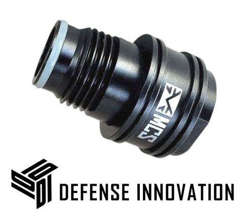 Emergency Defense Slide Valve  On/Off (Female Thread Air Tank - Male Thread Air Tank)