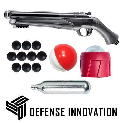 Defender Package HDS 16 Joules Home Defense Double Barrel Shotgun (.68 Cal)
