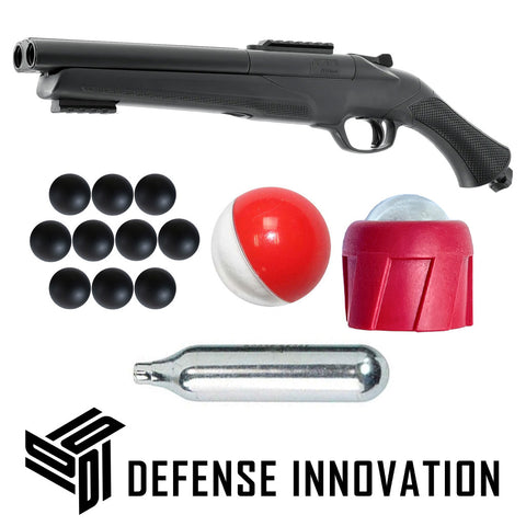 Defender Package GEN3 HDS TS68 16 Joules With Gen2 Quick Air Release Valve Home Defense Double Barrel Shotgun (.68 Cal)