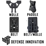 Holster and Magazine Holder Attachment (Belt, Paddle. MOLLE)