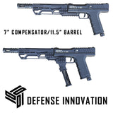 Compensator and Barrel Kit Pistelle X-68 50+ Joules (Optional 2" to 8" Compensator and 6" to 11.5" Barrel)