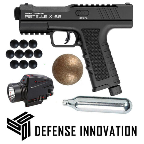 Night Defender Package Defense Pistol 35 - 50 Joules: Pistelle X-68