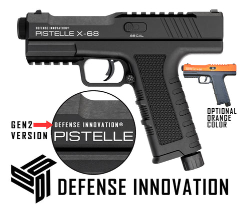 GEN2 Defense Pistol 35-50 Joules: Pistelle X-68 Upgraded Seals & Components (Extra Seal & Lube Included)