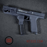 Compensator and Barrel Kit Pistelle X-68 50+ Joules (Optional 2" to 8" Compensator and 6" to 11.5" Barrel)