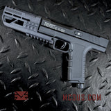 Compensator and Barrel Kit Pistelle X-68 50+ Joules (Optional 2" to 8" Compensator and 6" to 11.5" Barrel)