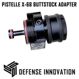 Max Power Pistelle X-68 Buttstock With Emergency Defense Integrated On/Off Slide Valve Adapter (Estimated Shipping Date 11-29-2025)