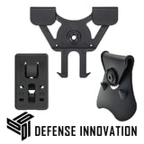 Holster and Magazine Holder Attachment (Belt, Paddle. MOLLE)